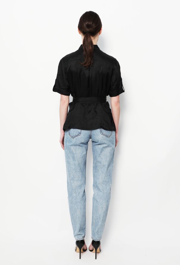 Balenciaga 2002 Belted Cargo Top - 3