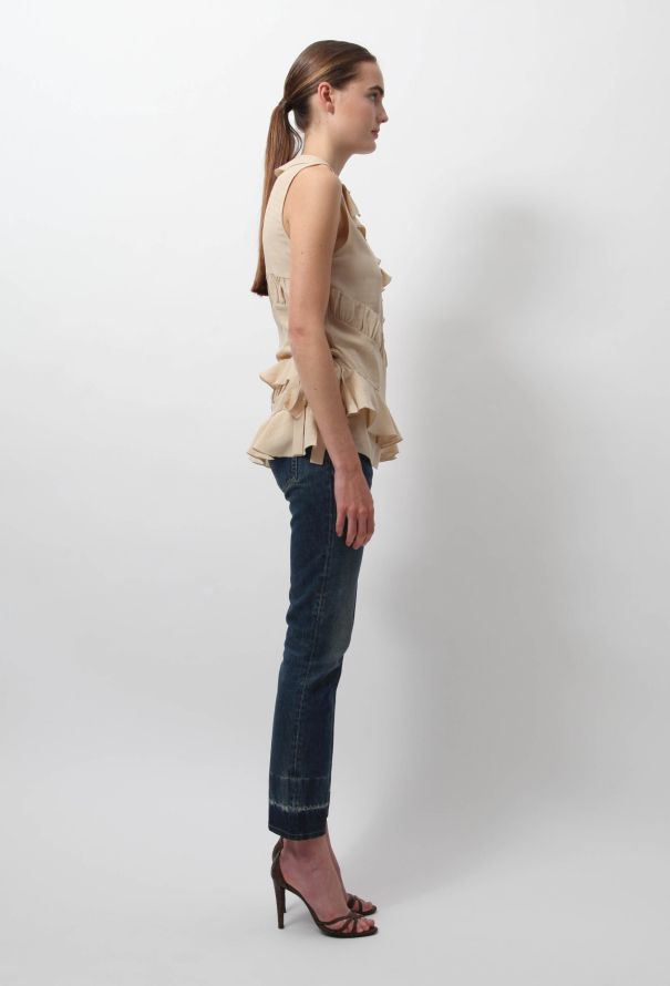 Chloé Ruffled Wrap Blouse - 2