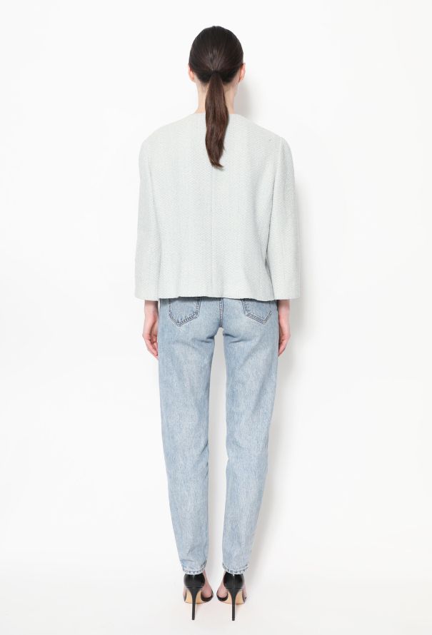 Chanel Bicolor Cropped Jacket - 5