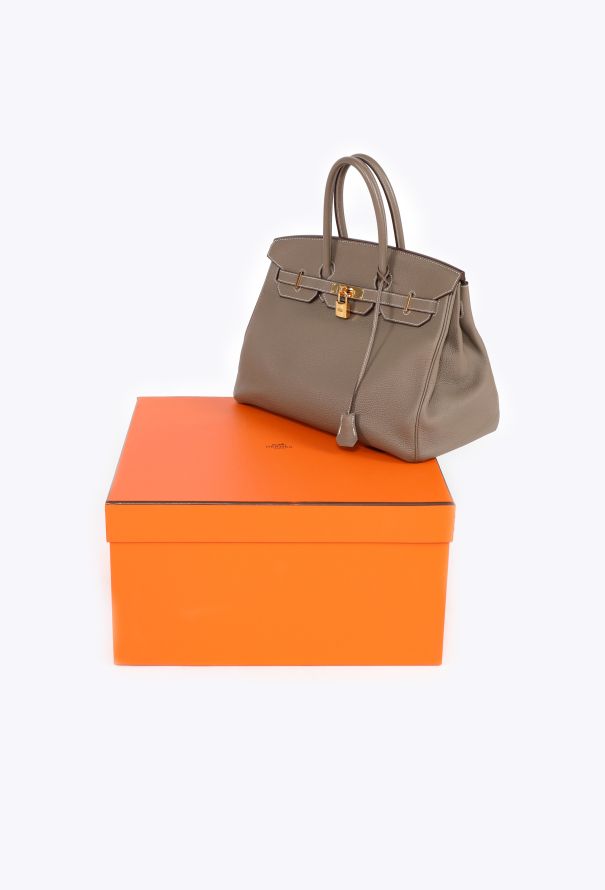 Hermès Étoupe Togo Birkin 30 - 3