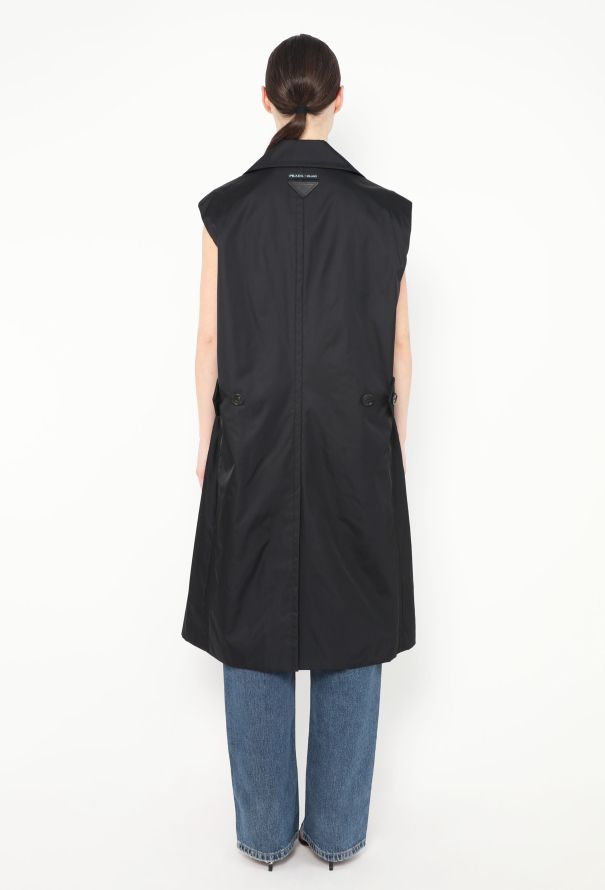 Prada S/S 2018 Tailored Nylon Vest - 6