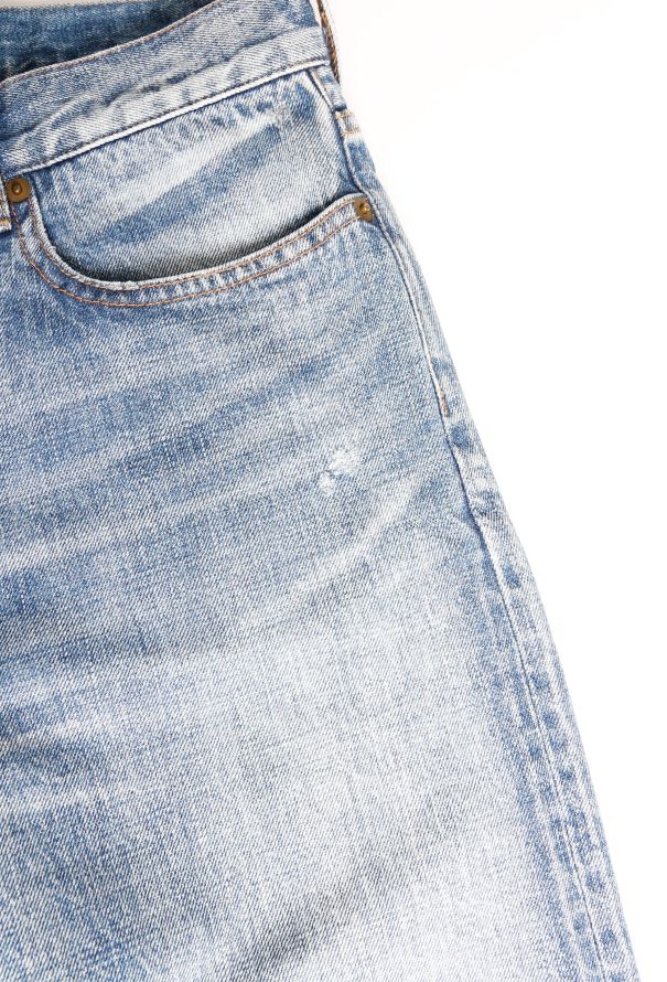 Prada Tapered Stone-Washed Jeans - 6