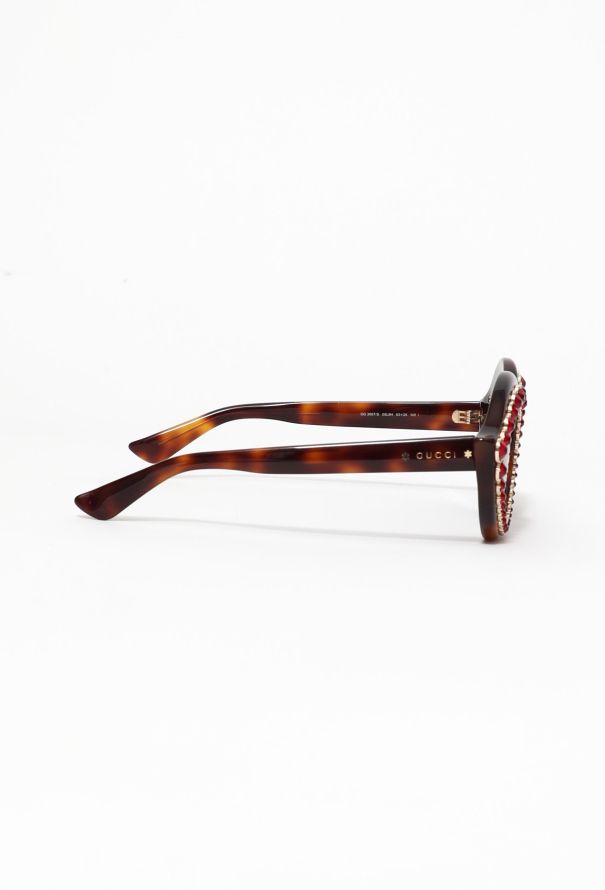 Gucci Strass Lip Cat-Eye Sunglasses - 5