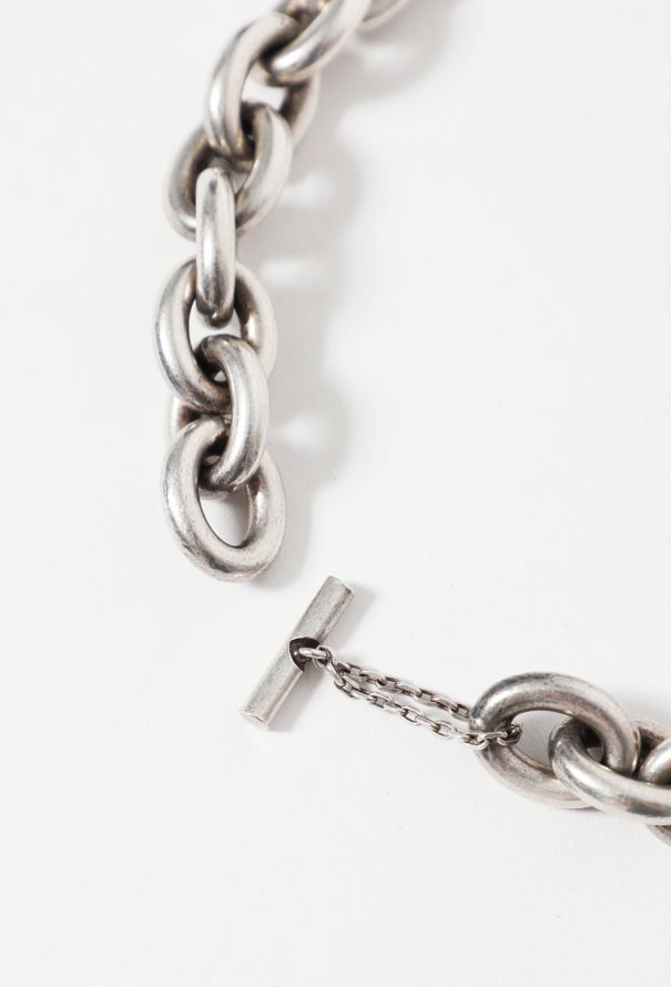 Exquisite Vintage Silver Chainlink Choker - 4