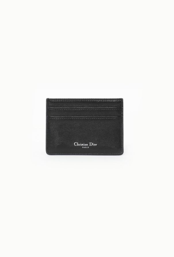Dior Black Diorama Card Holder - 2
