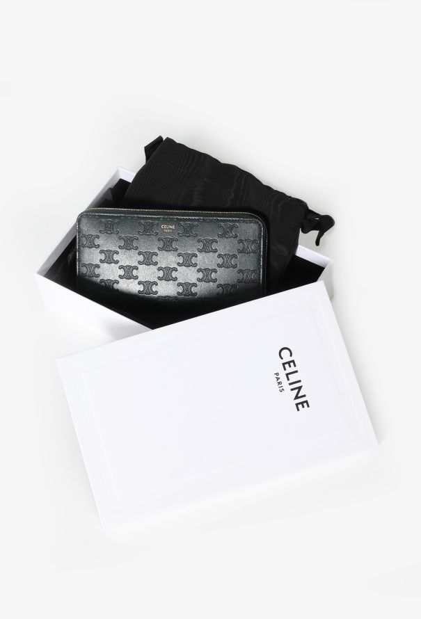 Céline Triomphe Large Zipped Wallet - 2