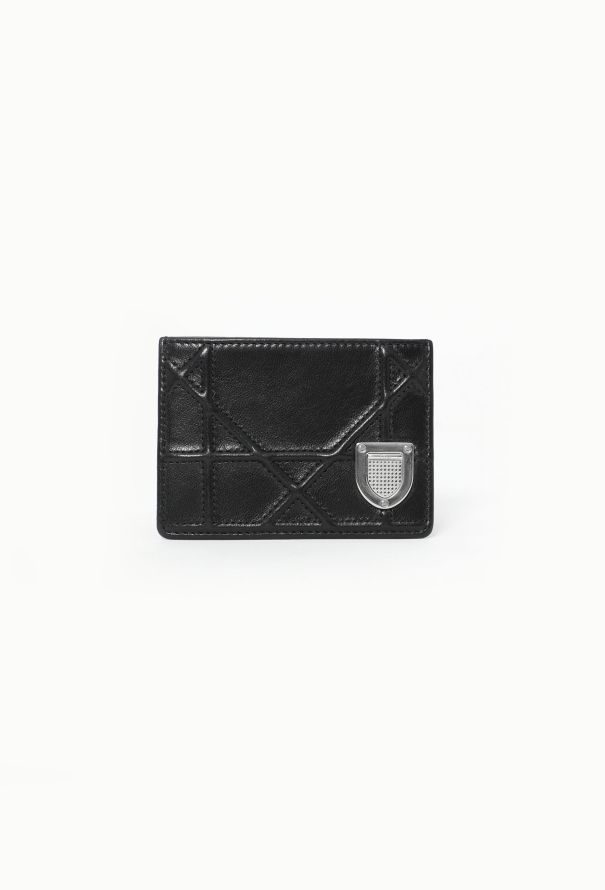 Dior Black Diorama Card Holder - 1