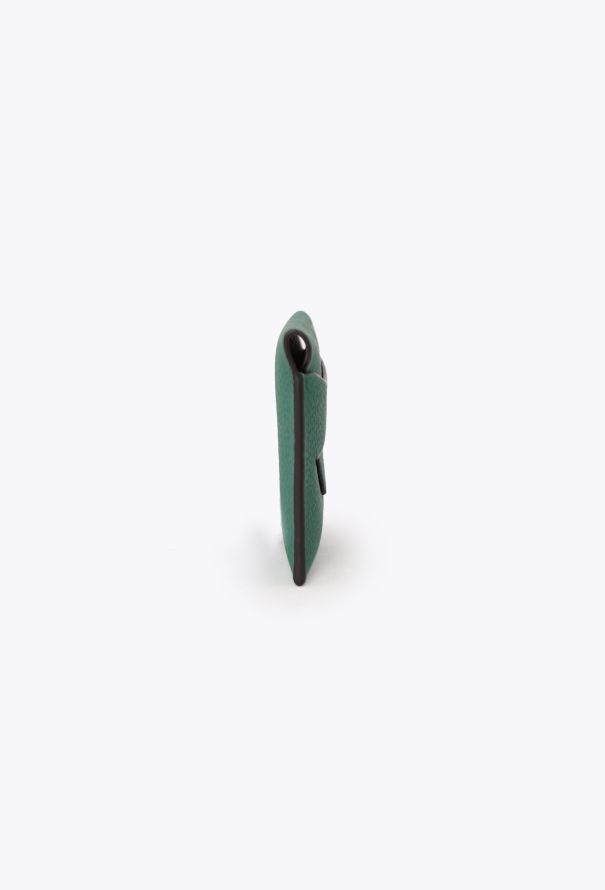Moynat Green Leather Cardholder - 3