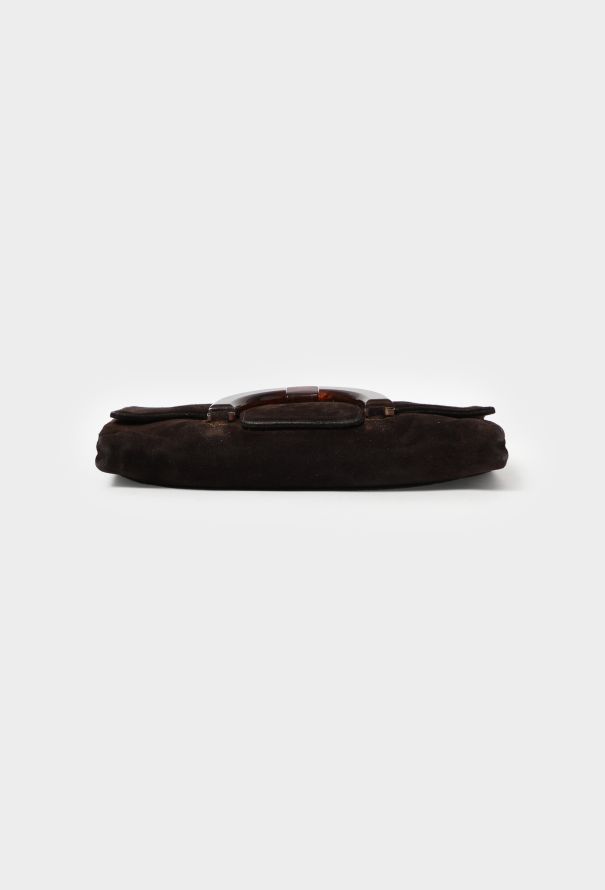 Chloé Early 2000s Suede Clutch - 6