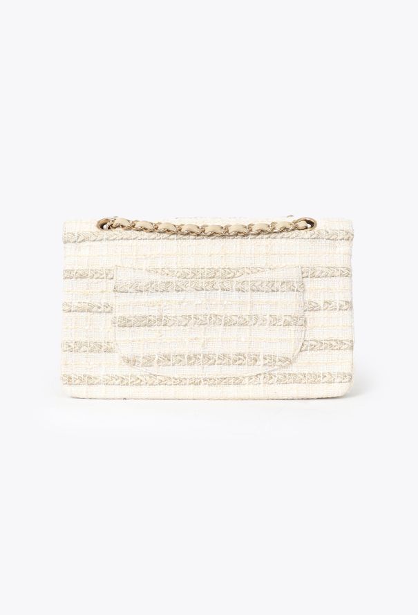 Chanel Medium Timeless Bag - Beige Tweed - 4