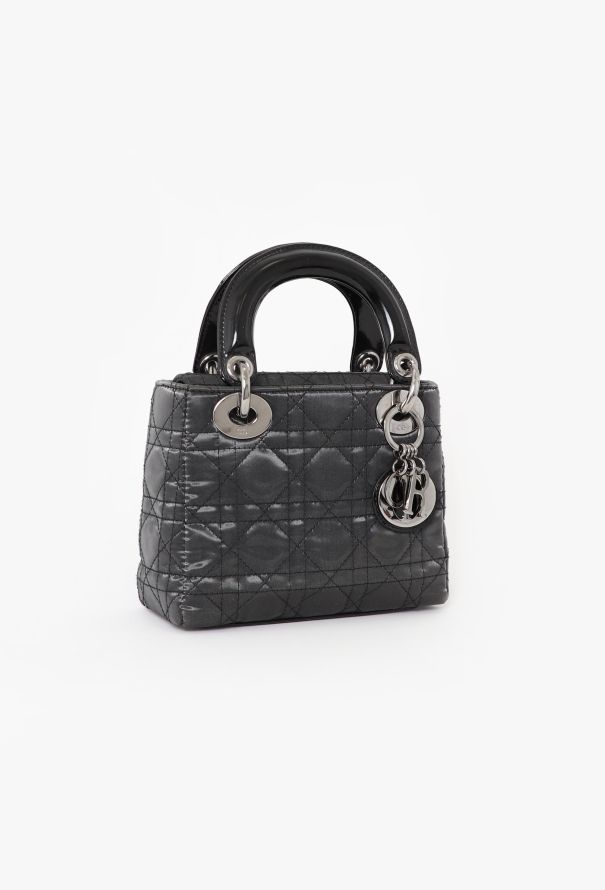 Dior Cannage Mini Lady Dior Bag - 3