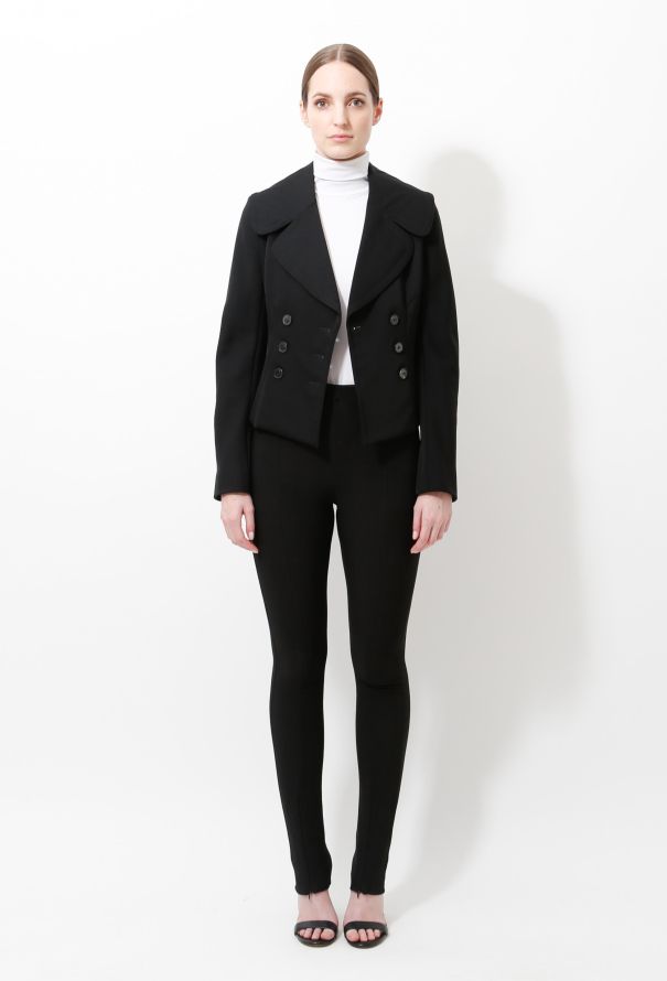 Alaïa Classic Fitted Wool Jacket - 2