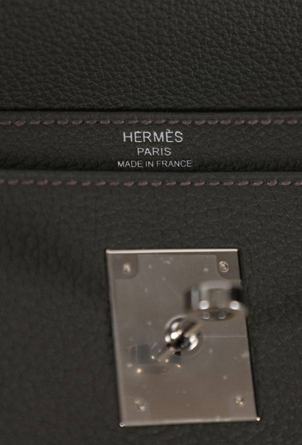 Hermès Graphite Kelly Dépêches 36 Briefcase, with Box - 13
