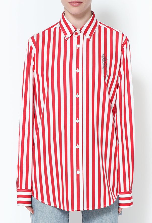 Céline 2021 Striped Cotton Shirt - 1
