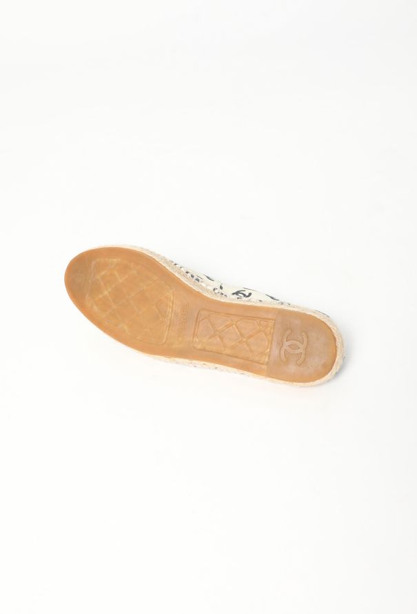 Chanel Bicolor Leather Espadrilles - 6
