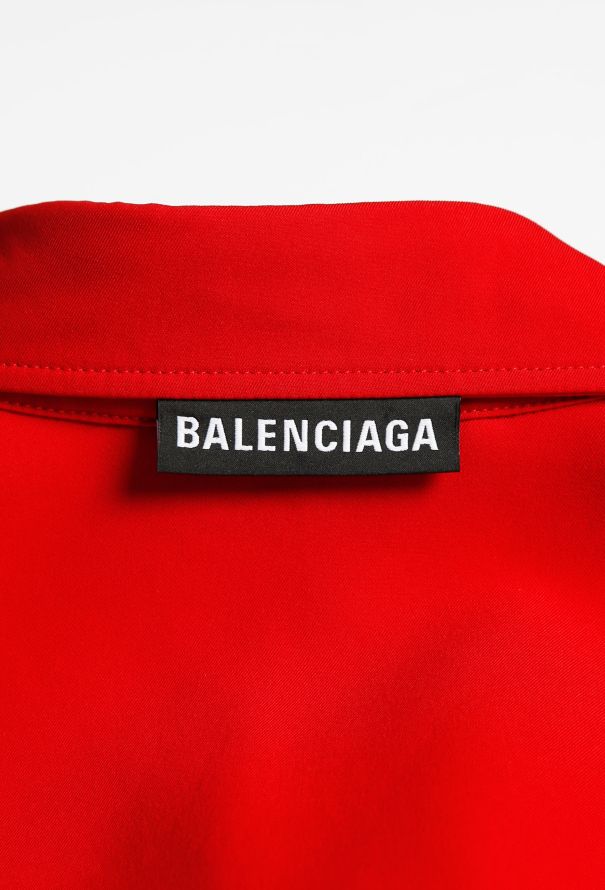 Balenciaga 2018 Scarlet Crêpe Ensemble - 7