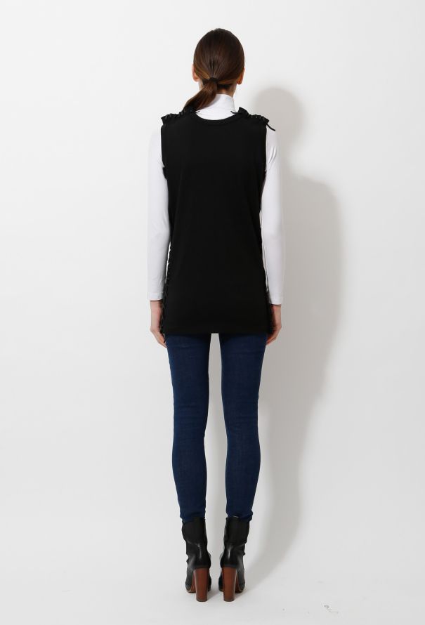 Comme des Garçons 2004 Cut-Out Lace-Up Top - 3