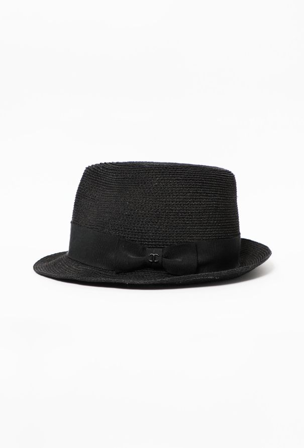 Chanel 2017 Raffia 'CC' Hat - 1