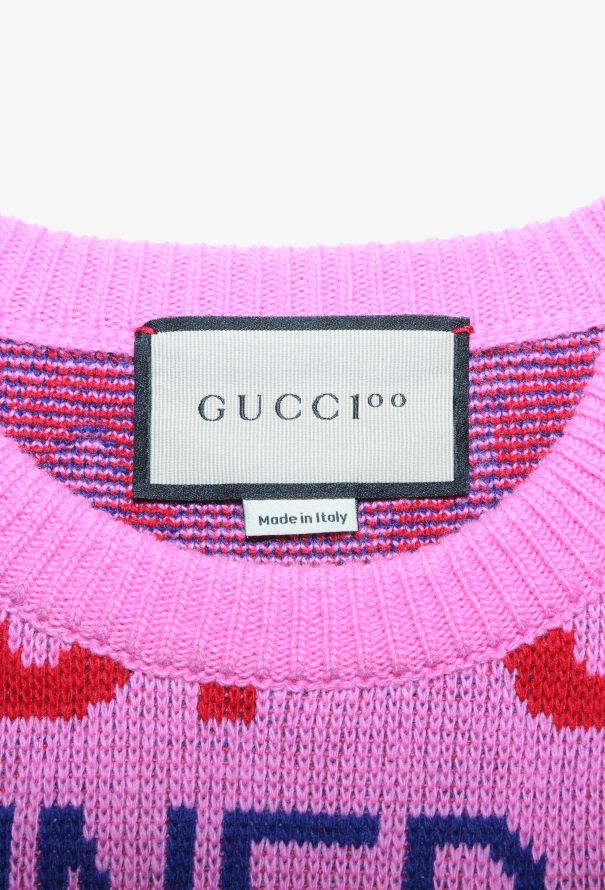 Gucci 2021 100th Anniversary Graphic Sweater - 4