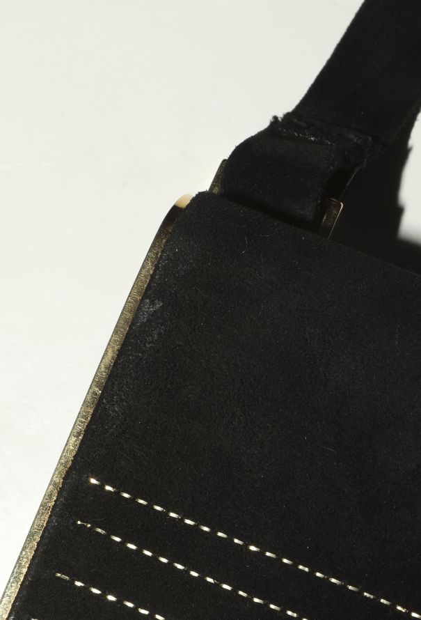 Vintage Charles Jourdan Velvet Shoulder Bag - 11