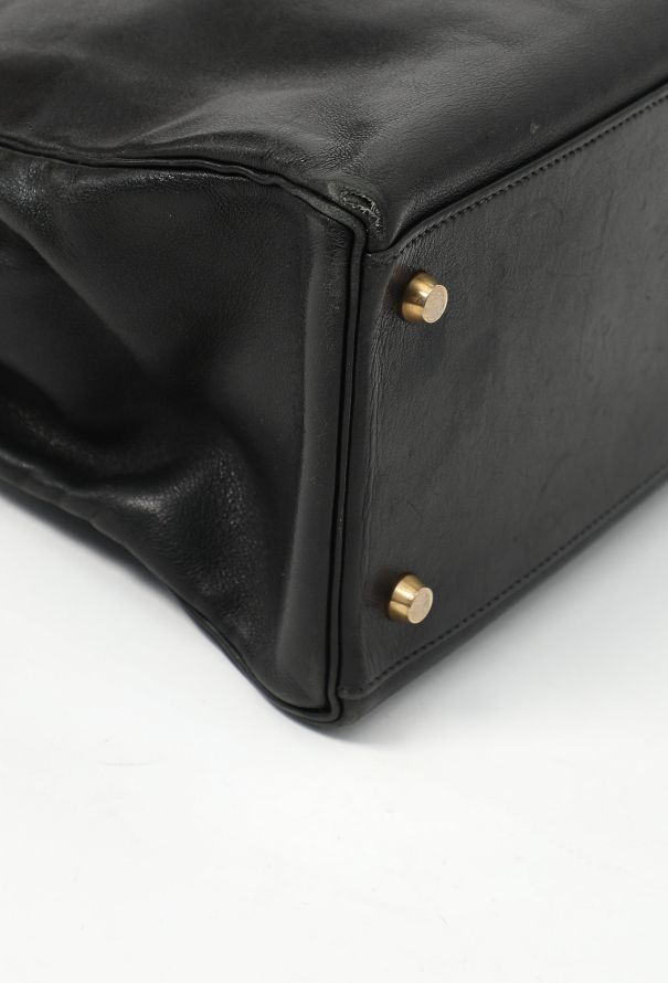 Hermès Black Gulliver Kelly Retourné 35 - 10