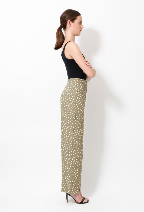 Sonia Rykiel Vintage Polka Dot Wide Leg Pants - 4