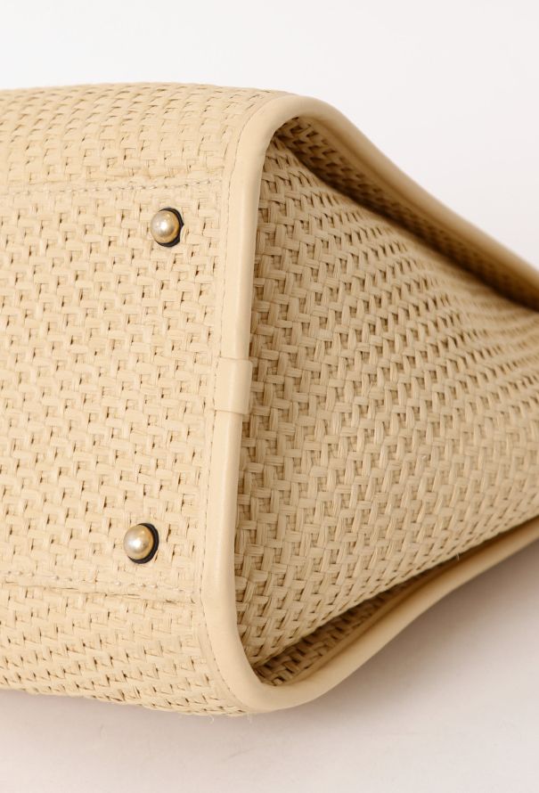 Chanel Raffia Medium Deauville Tote Bag - 8
