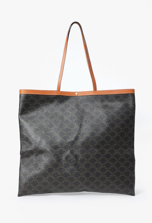 Céline Triomphe Large Flat Shopper Bag - 4