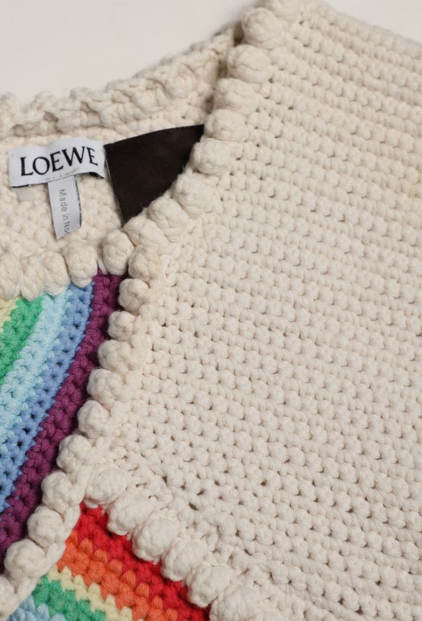 Loewe 2022 x Paula's Ibiza Rainbow Crochet Top - 6