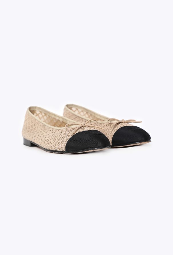 Chanel Crochet Cap-Toe Ballerinas, 2025 - 3