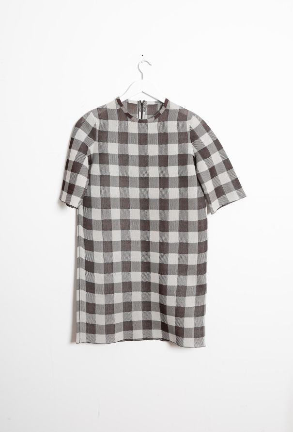 Céline F/W 2014 Checkered Shift Dress - 6