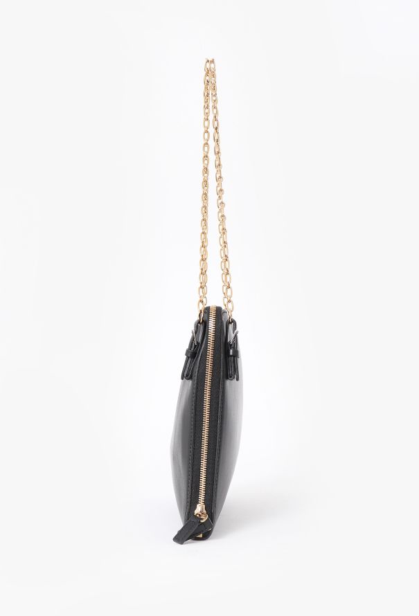Céline Black Zip Around Shoulder Bag - 5