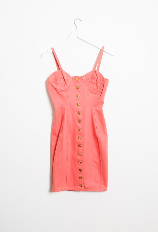 Jean Paul Gaultier Bustier Denim Dress - 9