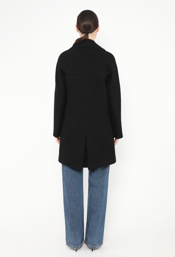 Alaïa Classic Double-Breasted Peacoat - 5