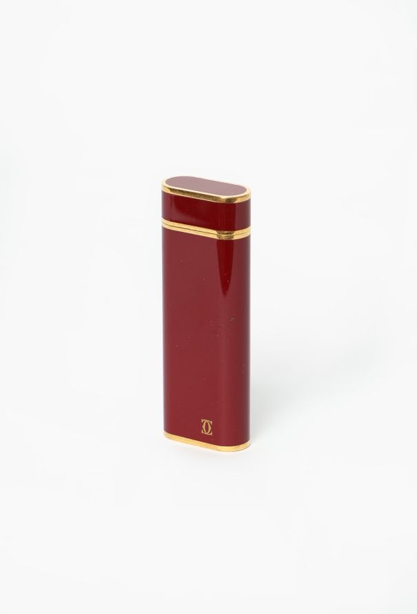 Cartier Vintage Bordeaux Lacquered Lighter - 6