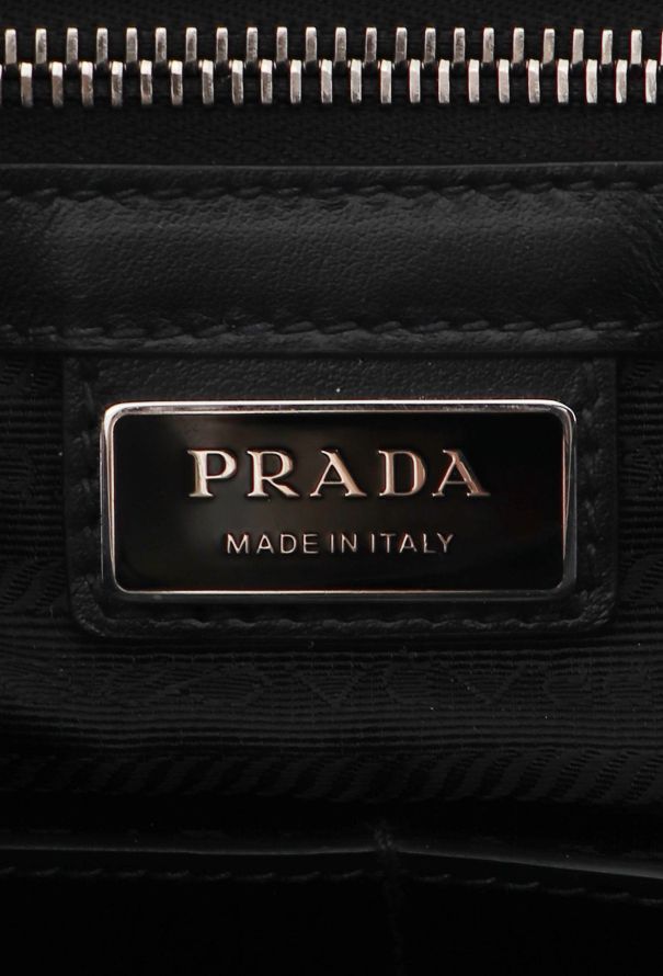 Prada Black Saffiano Briefcase - 12