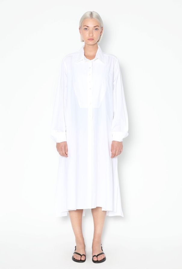 Ann Demeulemeester Button-Up Tunic Dress - 5