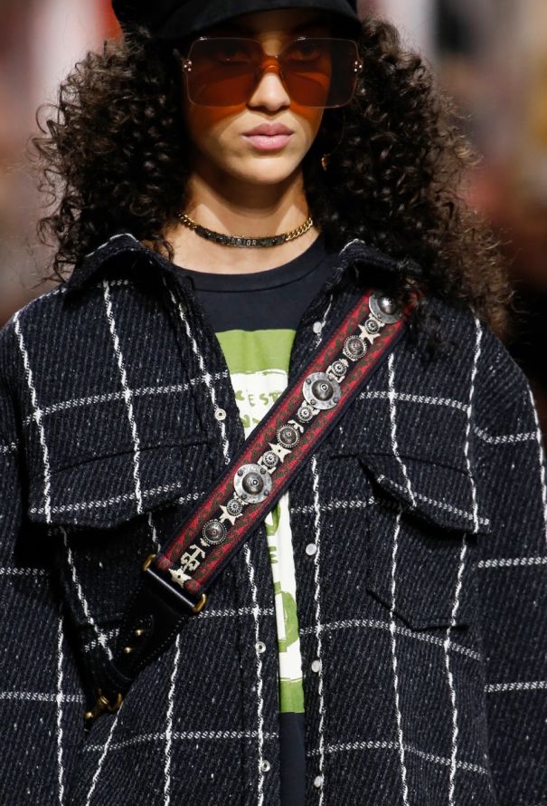 Dior F/W 2018 Printed Bag Strap - 2