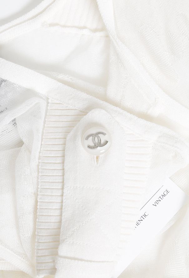Chanel 2016 Embroidered 'CC'  Flared Dress - 6