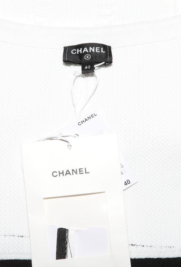 Chanel 2025 Piqué Bicolor Jumpsuit - 6