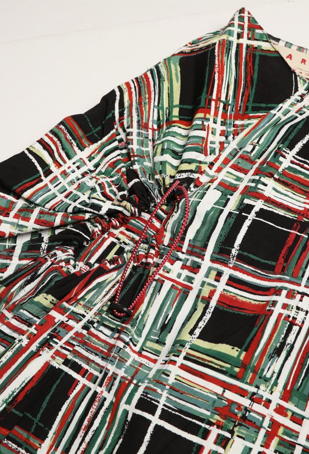 Marni Marni Asymmetrical Tartan Skirt - 6