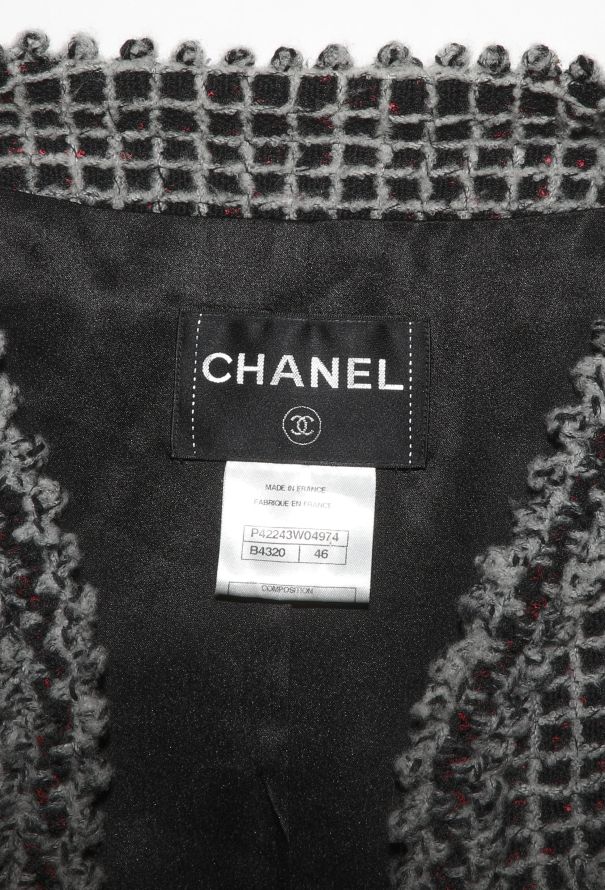 Chanel F/W 2011 Gripoix Tweed Coat - 9