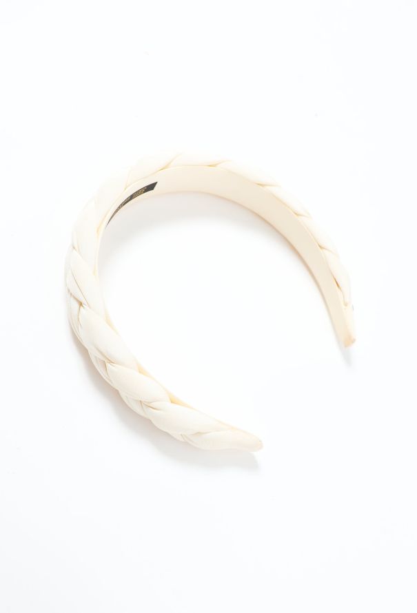 Alexandre de Paris Braided Silk Headband - 3