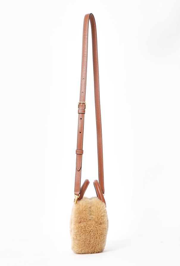 Céline 2022 Shearling Heart Mini Bag - 6