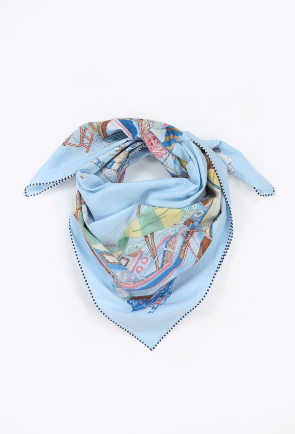 Hermès 'Bord-à-Bord' Cotton 90cm Carré, 2025 - 3