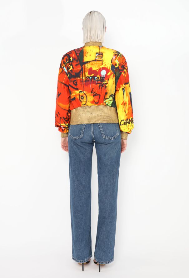 Chanel Pre-Fall 2019 Paris-New York Graffiti Bomber - 4
