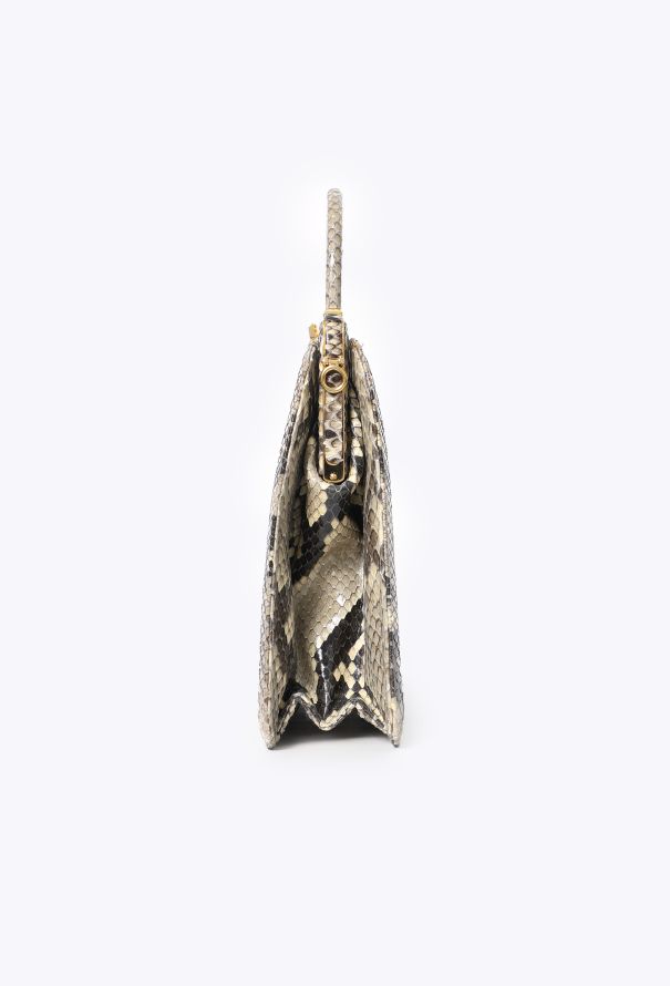 Judith Leiber Python Top-Handle Clutch Bag - 7