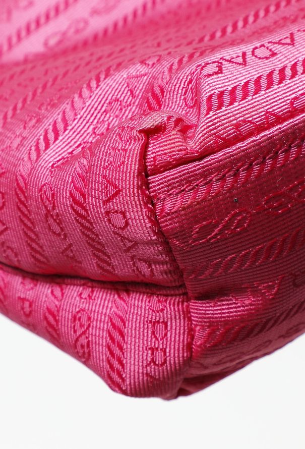 Prada Monogram Nylon Mini Tote - 7