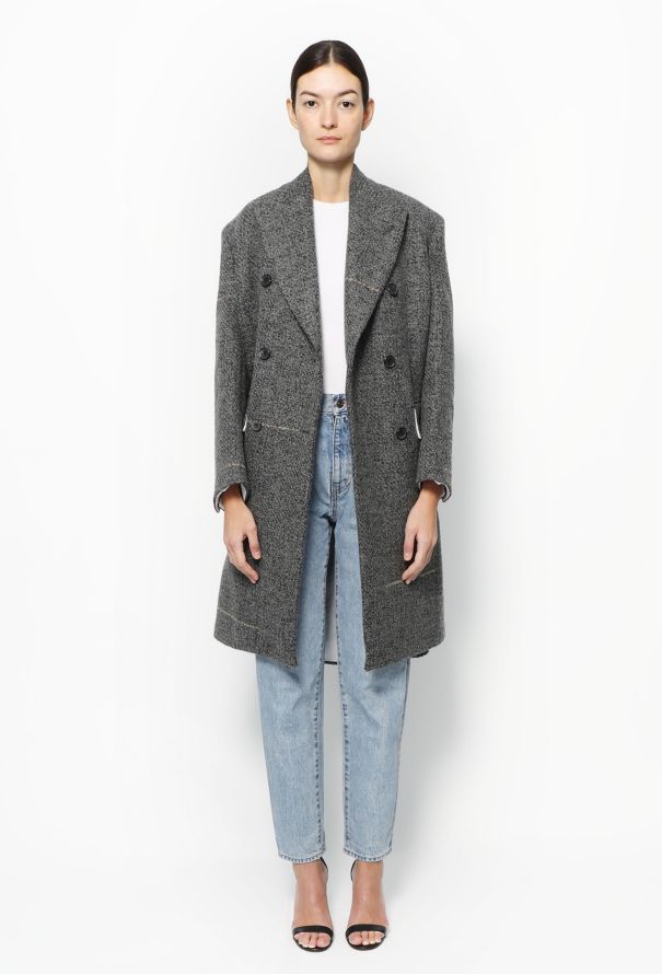Calvin Klein F/W 2018 Oversized Wool Coat - 3