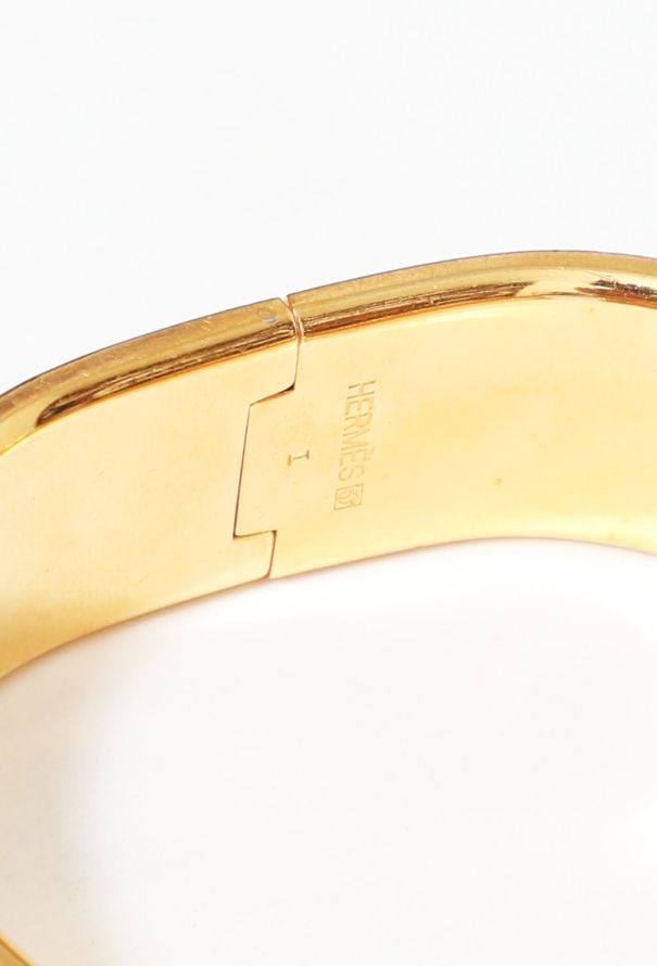 Hermès Teal 'H' Clic Clac Bracelet - 3